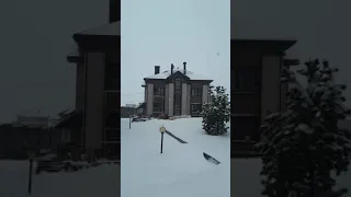снегопад в Челябинске 4 апреля 2019 год
