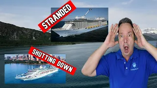 CRUISE LINE SHUTTING DOWN, SHIP STRANDED IN SEATTLE, CRUISE NEWS