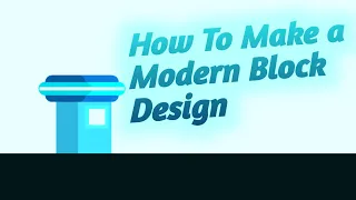 How To Make A Modern Block Design in Geometry Dash [TUTORIAL]