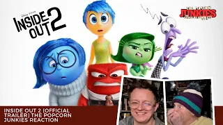 INSIDE OUT 2 (Official Trailer) The Popcorn junkies Reaction