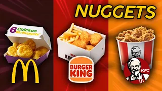 Wer macht die BESTEN Chicken NUGGETS? McDonalds vs. Burger King vs. KFC