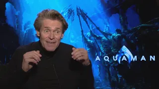 Aquaman • Willem Dafoe • Interview