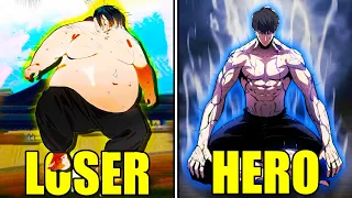 🔥 FULL RECAP | A 500 KILOGRAM LOSER HAS BECOME AN INVINCIBLE HERO! | Manhwa Recap