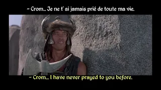 FRENCH LESSON - learn french with movies ( french + english subtitles )  CONAN the Barbarian part9