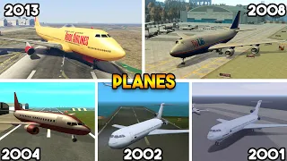 PLANE IN EVERY GTA GAME ! (GTA V, GTA 4, GTA SAN, GTA VC AND GTA 3)