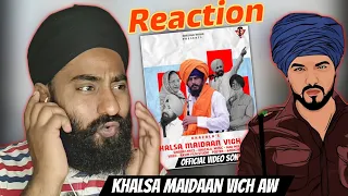 Reaction Khalsa Maidaan Vich Aw | Khazala | Mad Mix | Latest New Song 2024