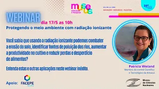 Protegendo o meio ambiente com radiação ionizante - webinar