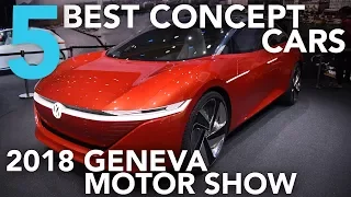 Top 5 Best Concept Cars of the 2018 Geneva Motor Show