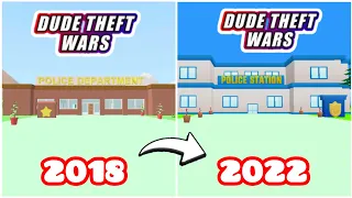 Dude Theft Wars - 2018 vs 2022