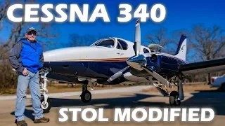 Cessna 340 - Modified for Short & Soft Field Takeoff & Landings