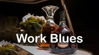 Work Blues - Dark Slow Blues Music played on Guitar to Work, Study, Relax and Stress relief