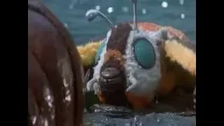 Rebirth Of Mothra scene - Mothra's death