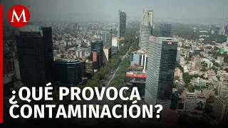 ¿Cuál es el origen de los altos índices de contaminación en el Valle de México?