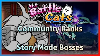 Battle Cats Community Ranks Story Mode Bosses