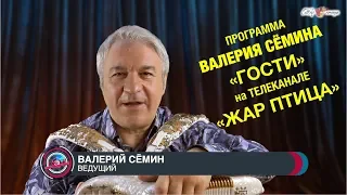 Программа "ГОСТИ" Валерия Сёмина на ТВ "Жар Птица". О творчестве А. Аверкина и В. Темнова