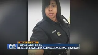 Highland Park police reserve officer under investigation for allegedly threatening victims with gun