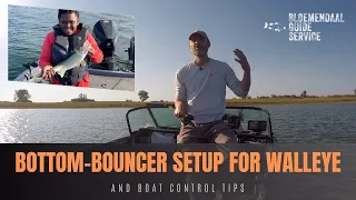 Bottom-bouncer Setup for Walleye - And Boat Control Tips