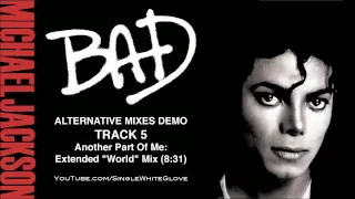 ANOTHER PART OF ME (SWG Extended "World" Mix) - MICHAEL JACKSON (Bad)