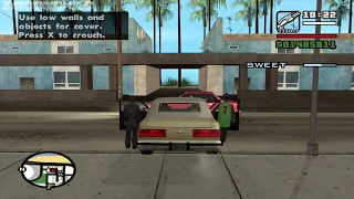 GTA San Andreas - Sweet's Girl - Sweet mission 6 - from the Starter Save