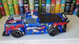 HPI Racing Maverick QUANTUM 'R' FLUX RACE TRUCK 1/8 rtr blue/red.nuevos detalles esteticos