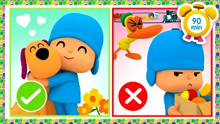 🤫 POCOYO in ENGLISH - Good Manners For Kids [90 min] | Full Episodes | VIDEOS and CARTOONS for KIDS