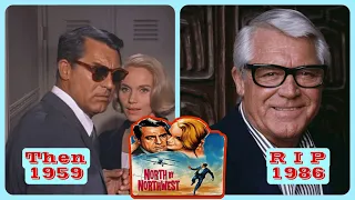 North by Northwest 1959 | CAST ⭐ Then and Now | Real Name - Role Name - Age