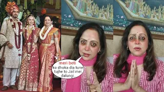 Hema Malini's shocking Reactions after Esha Deol's husband arrested & Cheating on Esha Deol