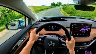 2021 Skoda ENYAQ IV 80 | 100% electric | 80 KWh | 204 HP 310 Nm | #POV Virtual Test Drive #Ep.2