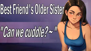 Best Friend's Older Sister Wants to Cuddle "Can I be your Girlfriend~" [Couch Cuddles] [Cozy]