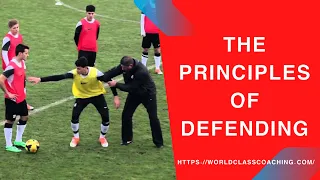 Soccer TRAINING - Principles of Defending 1v1 to 11v11 Part 1