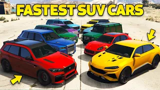 GTA 5 Online - Best Fully Upgraded SUV Cars | Fastest SUV Cars in GTA Online