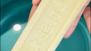 Chinese laundry 🧼 soap & white Rus 🧼 soap/ ASMR SOAP 🧼😋🥹❤️‍🔥👌🏼🇷🇺🇨🇳#youtube #soap #asmr #soapasmr