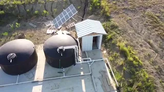 Rainwater System with Tankless Pressure Pump DRONE TOUR | RPS Solar Pumps