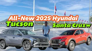 The new 2025 Hyundai TUCSON and SANTA CRUZ debuted at the New York International Auto Show