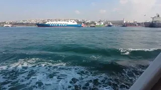 Istanbul diaries eminonu kadikoy ferry journey February 2022 Istanbul turkey