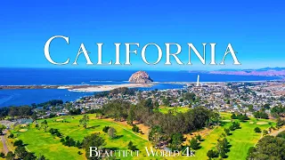 California 4K Amazing Aerial Film - Relaxing Piano Music - Scenic Relaxation (4K UHD video)