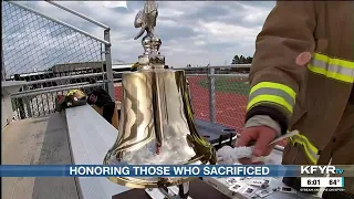 Mandan firefighters honor 9-11 victims with stair climb