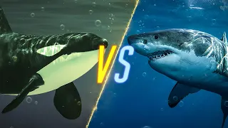 Killer Whale VS Shark