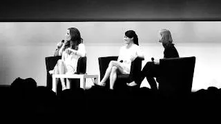 Rebecca Mader & Emilie de Ravin - Do they miss Rumple/Robert ? @ FairyTales 2, Paris.