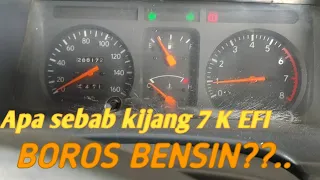 Kijang 7K EFI 1,8 boros bensin?.#caramenghematbensinkijang @arispetualang1535