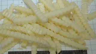 Sprint 2 - 3/8" (9.5 mm) Crinkle French Fries