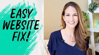 Try this Easy Fix for Your Private Practice Website