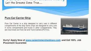 how to join pure car carrier ship in merchant navy