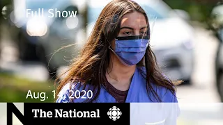 The National | Aug. 14, 2020 | Canada’s top doctors warn of a possible “fall peak”