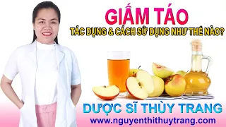 Sự thật uống giấm táo có tác dụng giảm cân