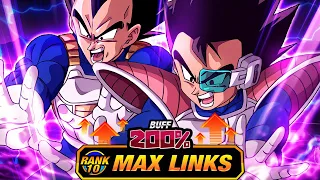 VERY SOLID! LEVEL 10 LINKS 100% RAINBOW STAR EZA AGL TARBLE! (DBZ: Dokkan Battle)