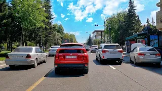 Driving in Baku - Downtown | Azerbaijan (6 May 2023) 4k Ultra HD - Drive