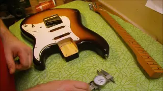 Fitting a Fender style Neck