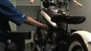 1939 Indian Chief running in on Dyno