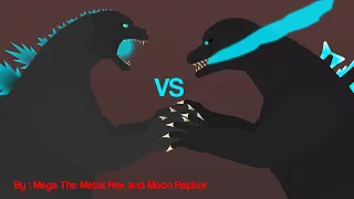 Final Wars Gojira VS Heisei Gojira PART 2 trailer  (collaboration with Mega The Metal Rex)